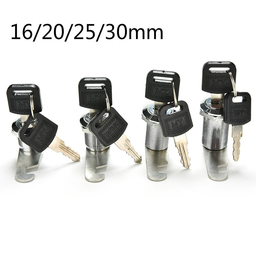 1PC Locks With Keys Cam Cylinder Locks Door Cabinet Mailbox Cabinet Drawer Locker Security Furniture Cabinet Door Computer