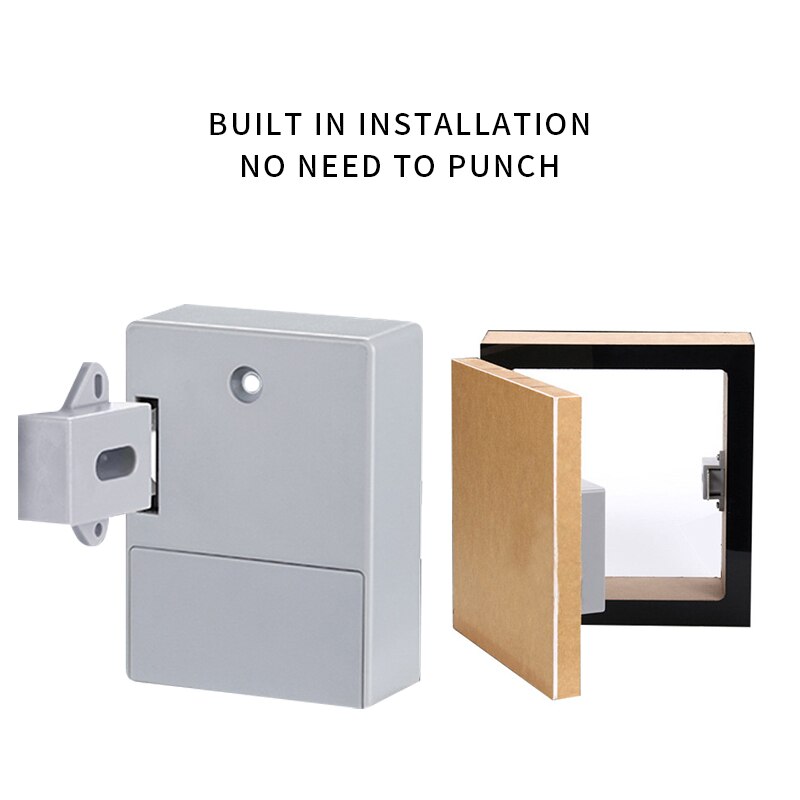 Schrank Schlösser Unsichtbare Elektronische Schloss Versteckte Keyless Schublade Türschlösser Sensor Schließfach Schrank Schlösser DIY sperren