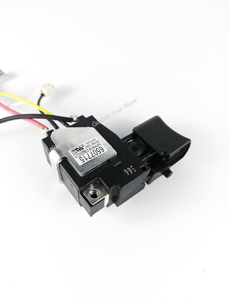 Schakelaar 6507715 650771-5 Voor Makita DTD149 Dtd 149 Draadloze Impact Srcew Driver Boor Onderdelen