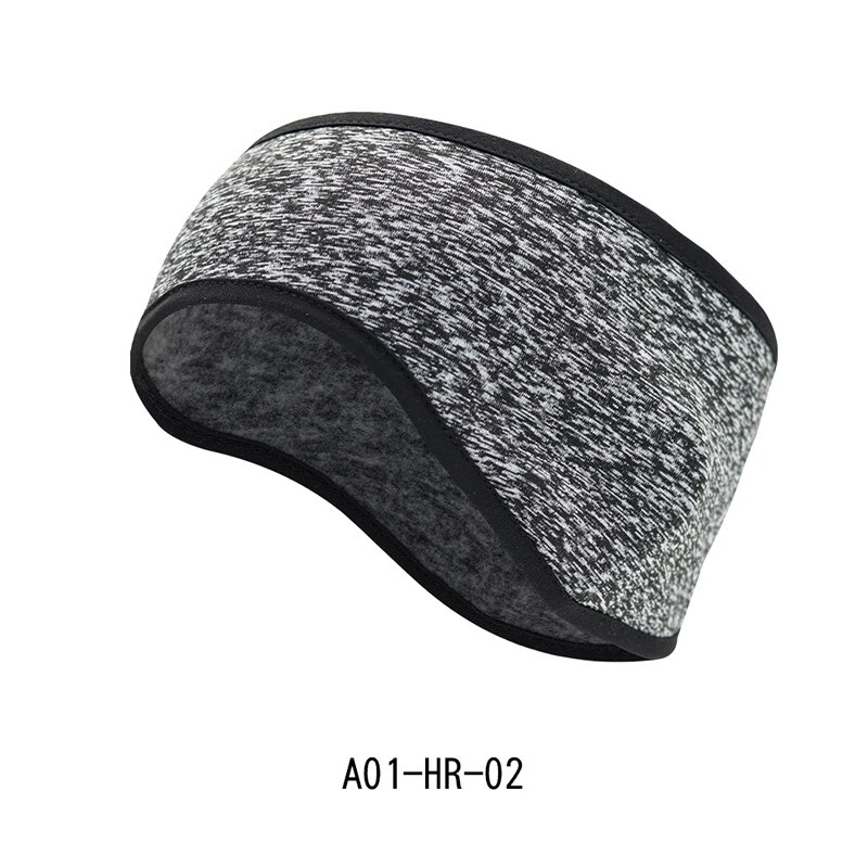 Winter Sport Headwrap Oor Warmers Cover Fleece Hoofdband Oorwarmers Running Riding Warm Hoofddeksels Voor Mannen Vrouwen: Dark gray