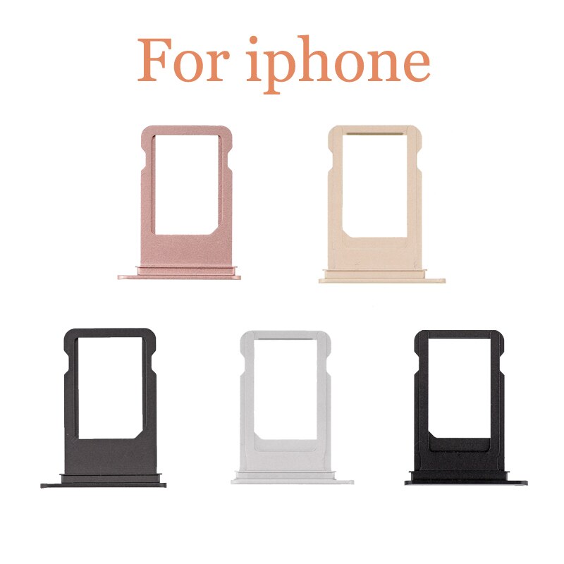 Sim Tray Voor Iphone 8G 8 Plus Houder Sim-kaart Apple Kleur Grijs Goud Zilver Roze Uit Spanje gratis