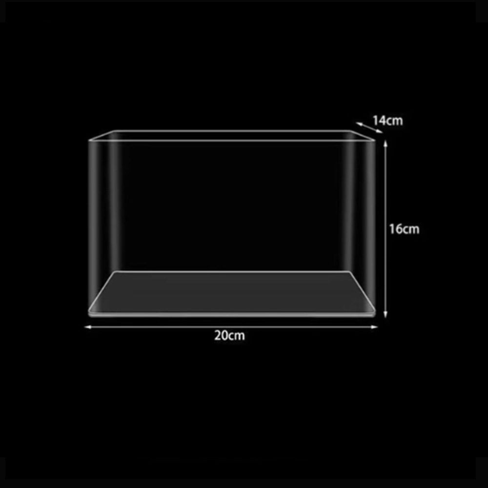 Small Nano Tall Rimless Tank, Small Glass Fish Tank, Small Betta Fish Tank, Small Aquarium, Min Aquarium, Betta Tank: Yellow