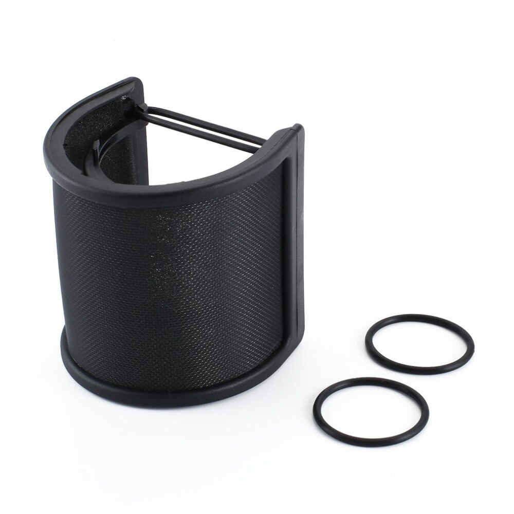 Microfoon Pop Filter Professionele Metalen Microfoon Pop Filter Schild Winddicht Microfoon: Default Title