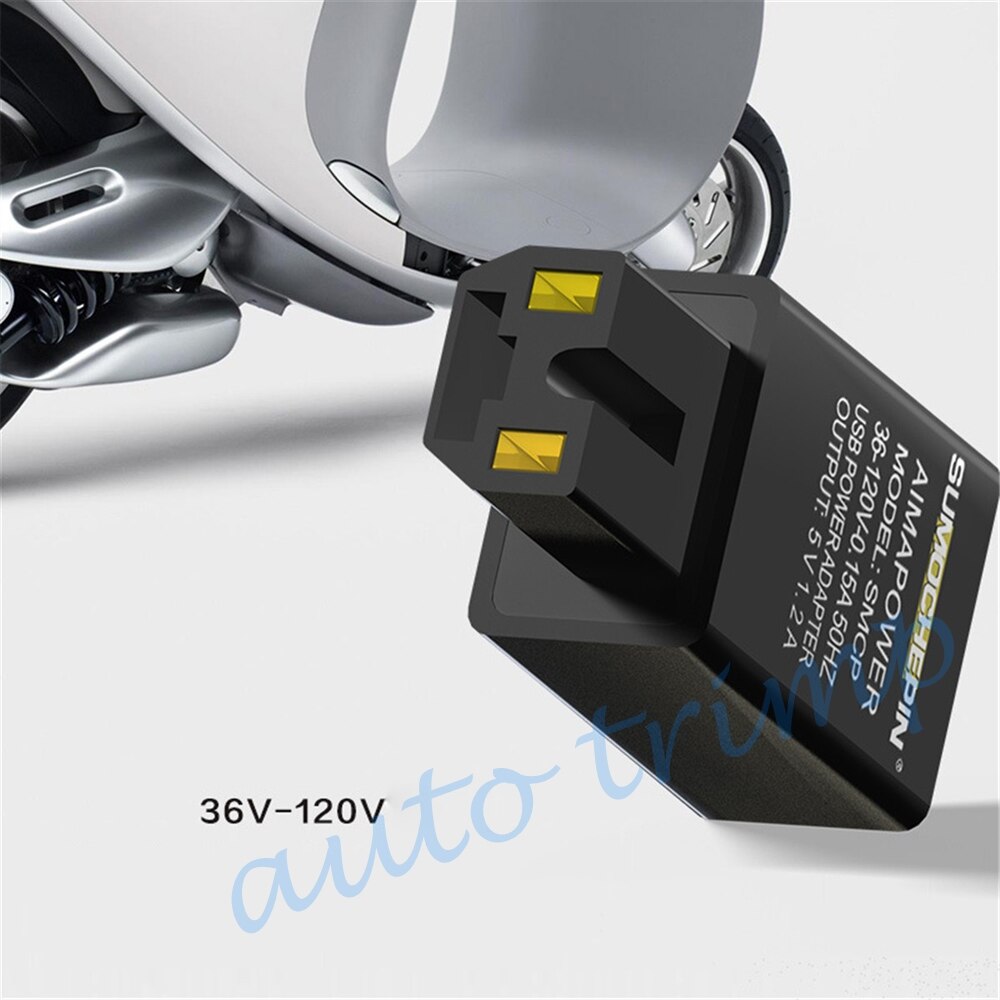 Waterproof Electric Car USB Plug Adapter Socket Charger Mobile Phone Smartphone Universal Accessories