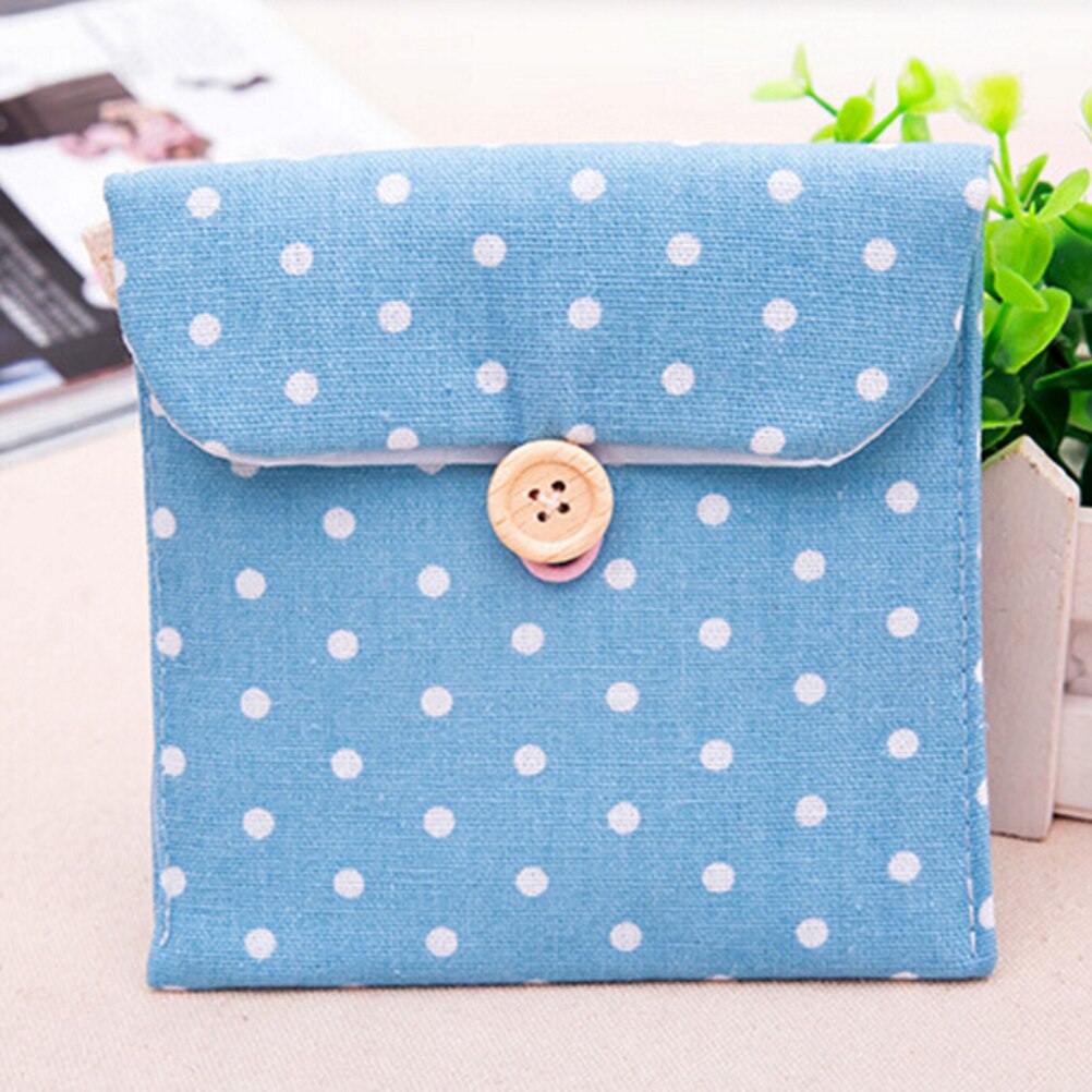 1 Pza de para la higiene femenina Paquete de compresas sanitarias para niñas estuche para niñas bolsa de almacenamiento pequeño