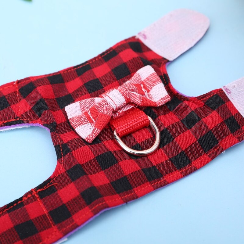 Small Pet Harness Vest Leash Set Ferret Guinea Pig Hamster Chest Strap Harness Adjustable soft harness