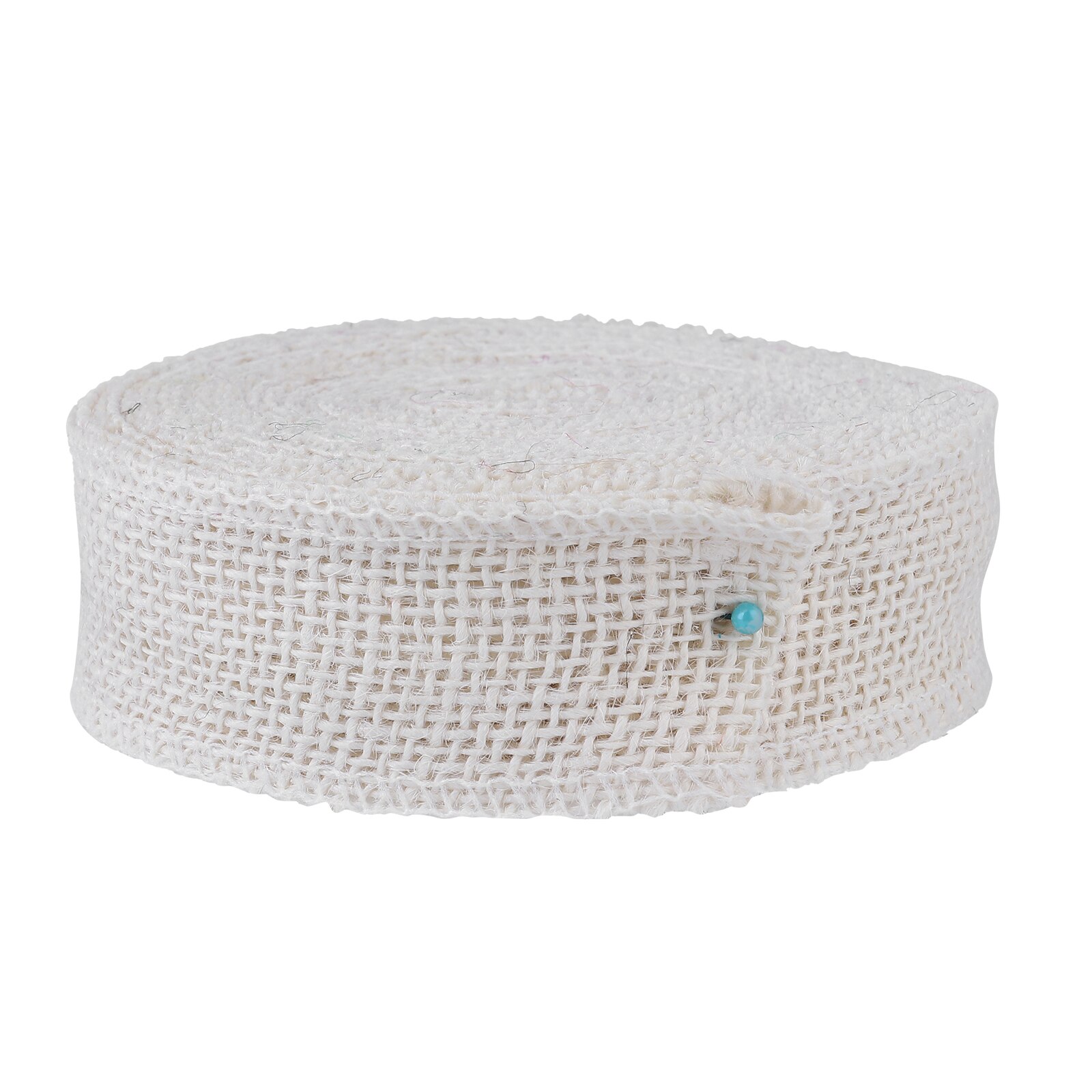 Jute lint 4cm breed 10m duurzaam diy lint wikkellint naailint wikkellint verpakkingslint voor wikkelen: Beige