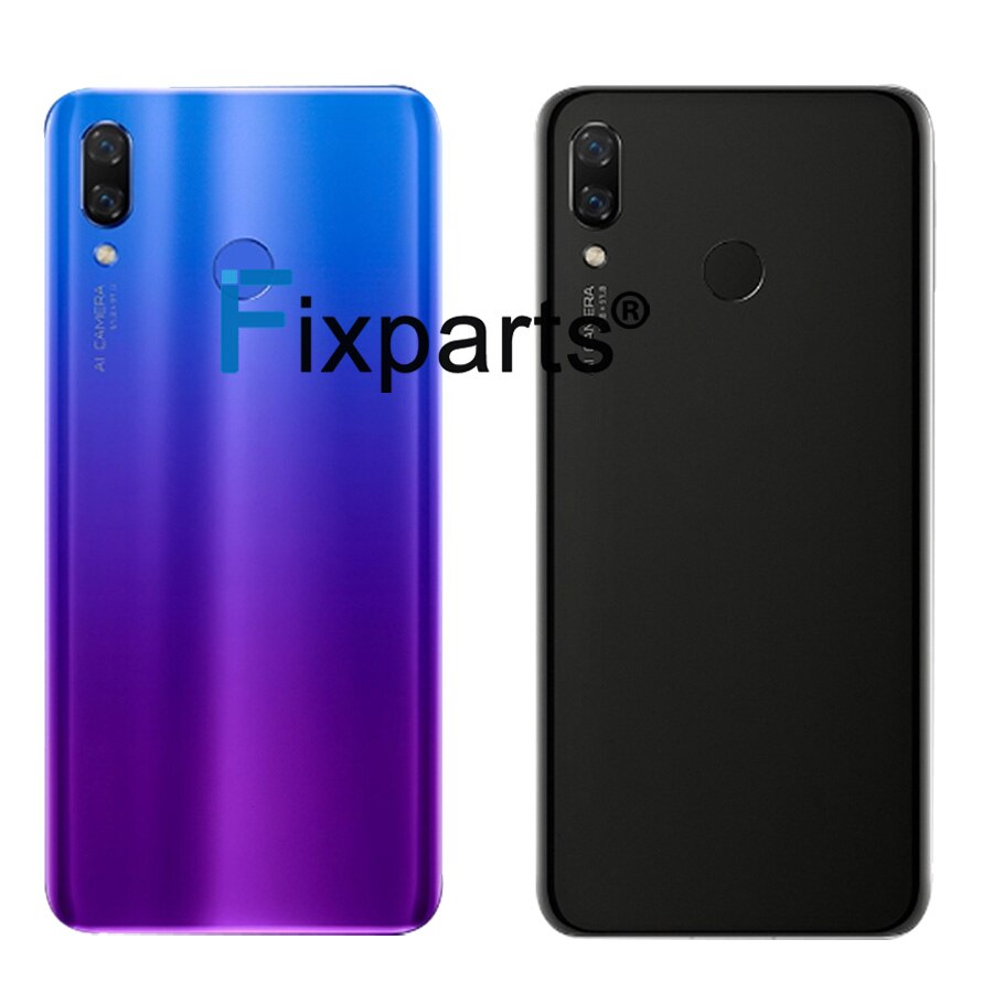 For Huawei Nova 3i Battery Cover Back Glass Nova 3i Rear Battery Door Housing Case For Huawei P Smart Plus Battery Cover
