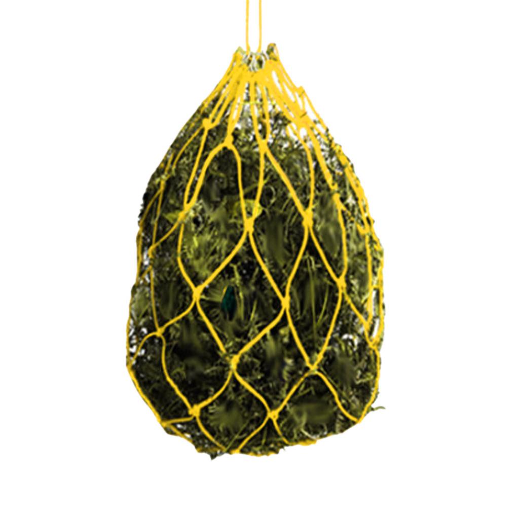 Horse Slow Feed Hay Net Bag Braided Nylon Horse Haylage Mesh Feeder