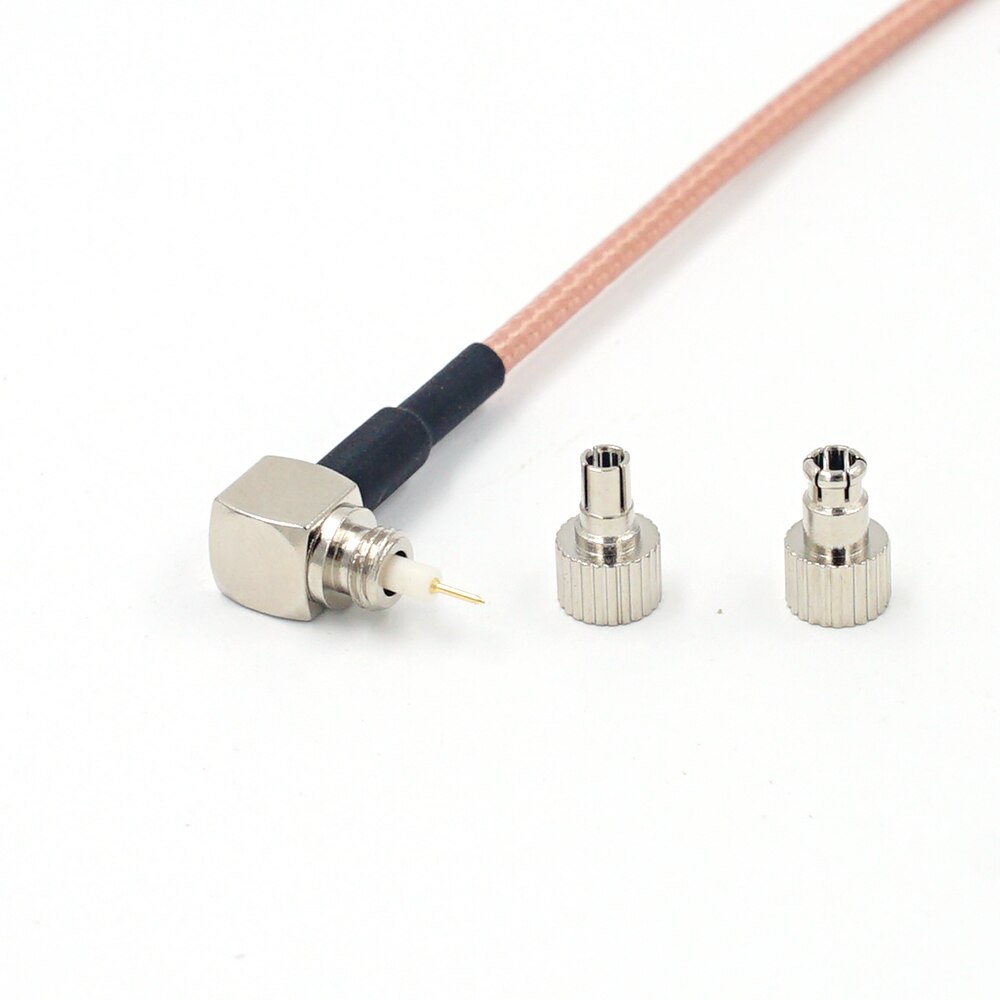 Sma hunn til crc 9/ts9 dobbel kontakt rf koaksialadapter  rg316 kabel 15-100cm