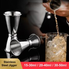 Cocktail Bar Jigger Edelstahl Japanischen Jigger Doppel Geist Messbecher Für Heimat Bar Partei Bar Zubehör Verein