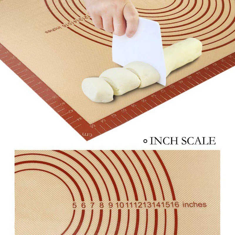 Alfombrilla de silicona para amasar Pasta, horneado en casa, utensilios de cocina para horno, herramientas de pastelería, 1 Uds.