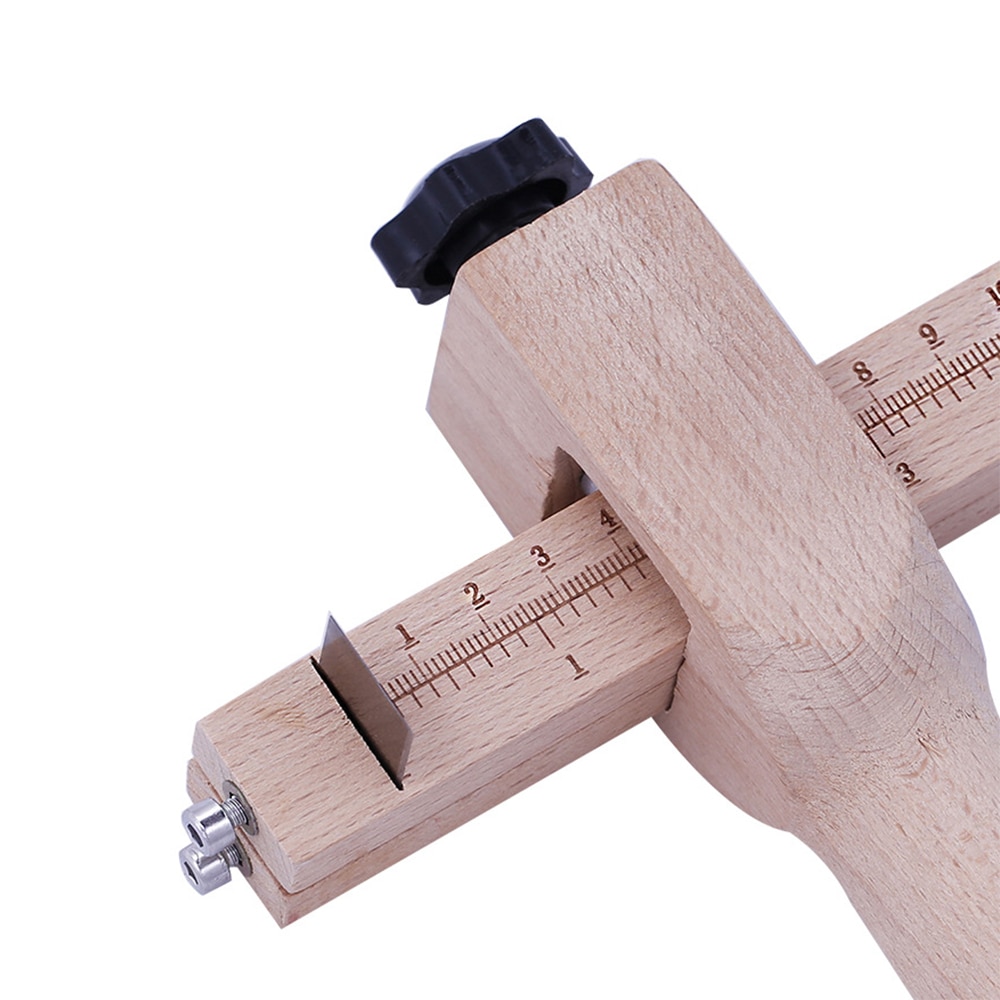 Justerbart læderbæltebælterbælte diy håndskåret træskæremaskine med 5 skarpe læderværktøjer