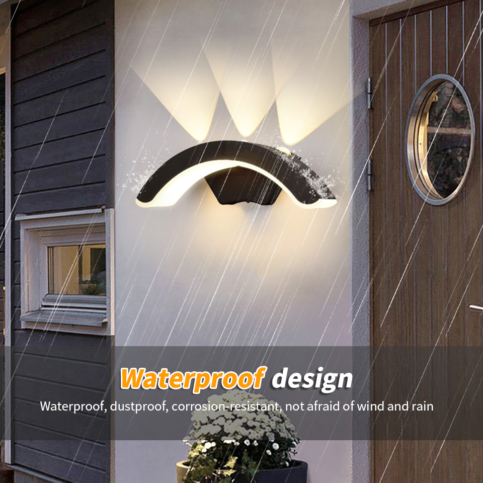 Buitenwandlamp Waterdicht IP66 Buitenverlichting Veranda Blaker Balkon Tuin Buitenwandlamp Vestibule Wandverlichting