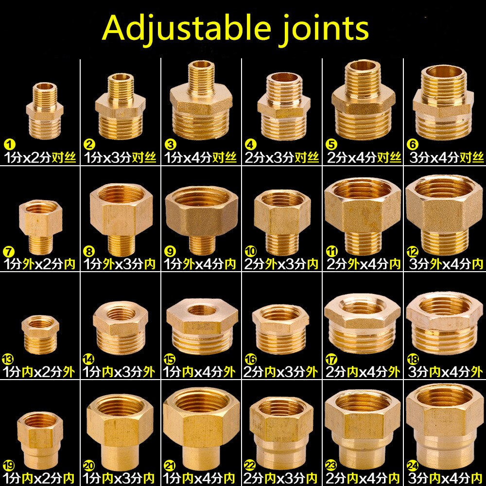 1/8 zoll 1/4 zoll 3/8 zoll 1/2 zoll männlichen gewinde Durcheinander Montage verhexen nippel anschluss BSP Außengewinde Stecker Schnell Adapter