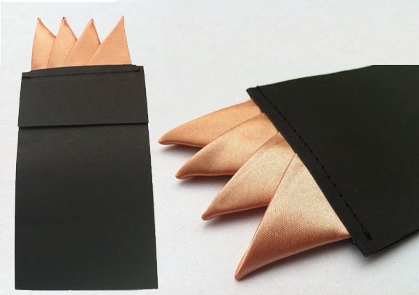 Heren Pre-gevouwen Pocket Plein Solid Stippen Zakdoeken 17 Kleuren Gentleman Formele Wedding Party Business Borst Handdoek: 16