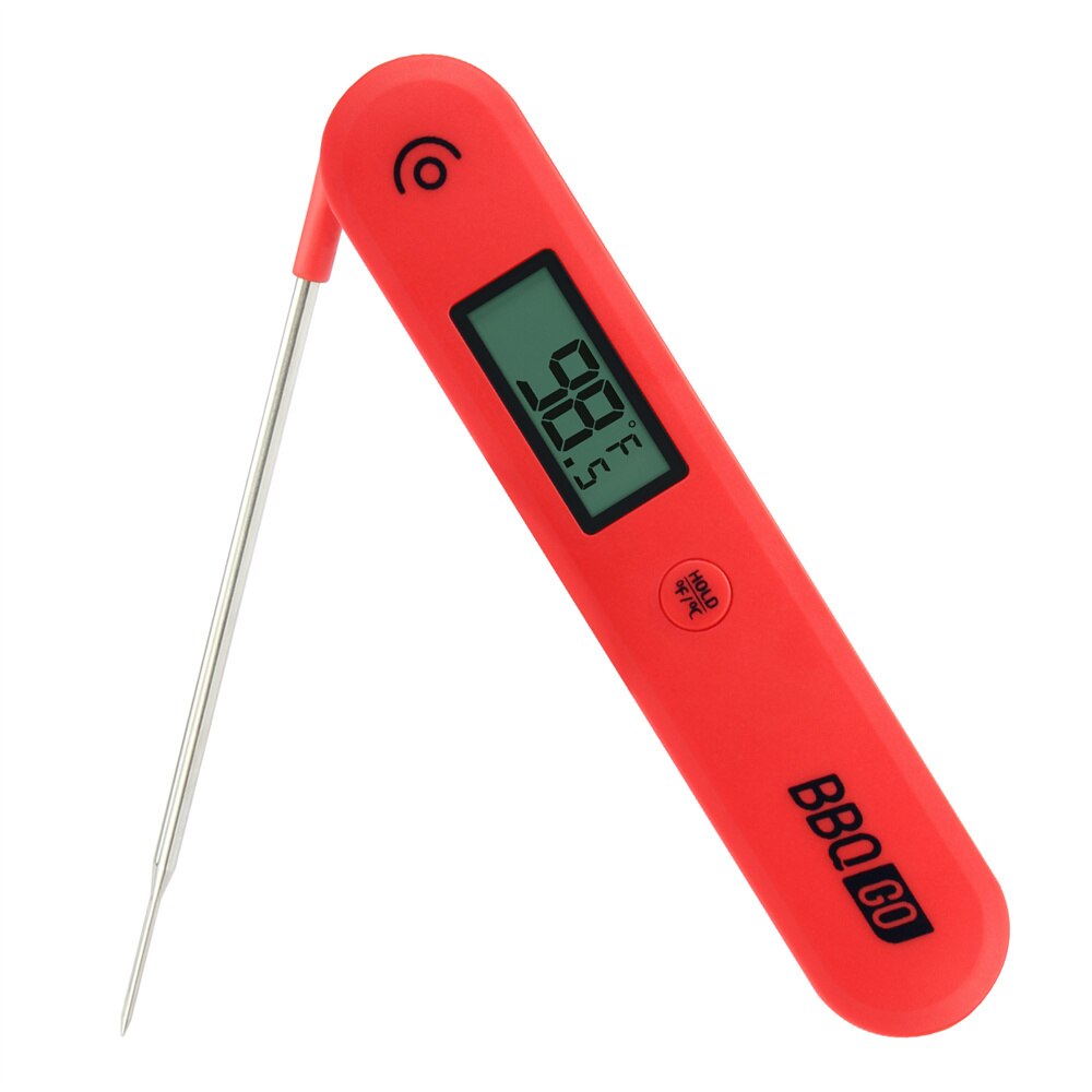 INKBIRD Digital Meat Thermometer BG-HH1C Instant Read Cooking Food Thermometer with Foldable Probe and Large Screen for Meat: Default Title