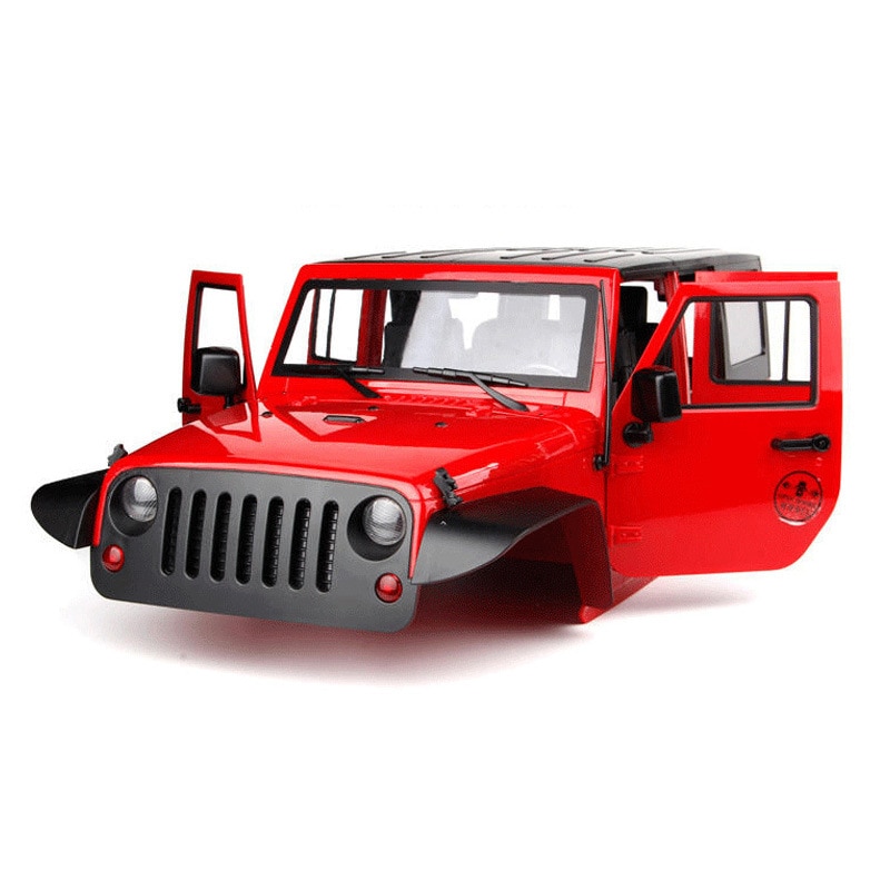 313mm 12.3 pouces empattement carrosserie KIT de coque pour 1/10 RC chenille voiture SCX10 SCX10 II TRX4 90046 90047 Jeep Wrangler