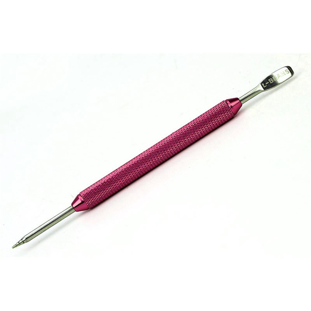 Coffee Latte Foam Art Pen Needle Spatula Stainless Barista Tool Coffee Latte Stainless Steel Art Pen Tool 9 Colors: pink