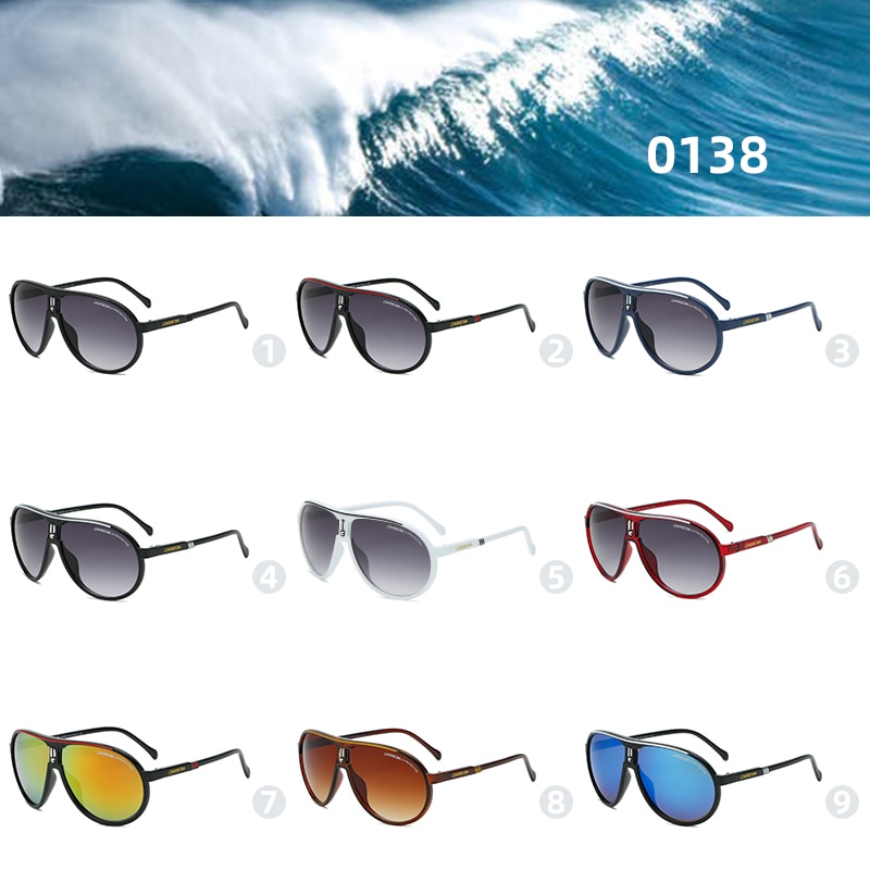 Futuristic Aviation Men Women Sunglasses Oversized Vintage Retro Pilot Sun Glasses Summer Classic Outdoor Sports Eyewear