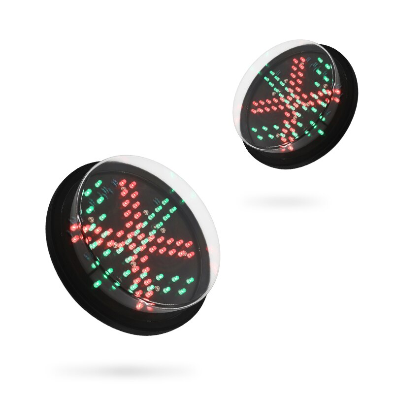 8 Inch Rood Kruis Groene Pijl 2 In 1 Led Verkeerslicht Module Voor Parkeerplaats