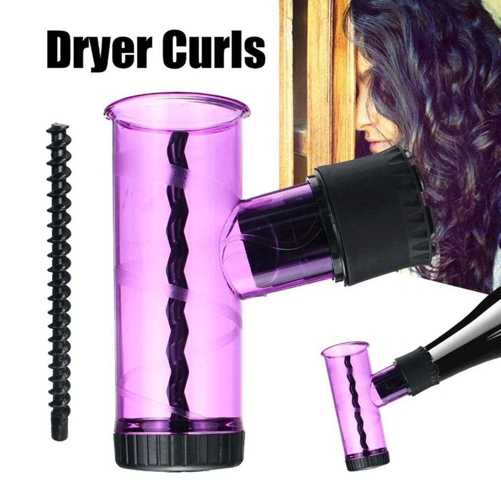 Hair Diffuser Salon Hair Roller Curler Dryer Magic Wind Spin Curl Hair Dryer Cover Roller Curler Diffuser SONAR