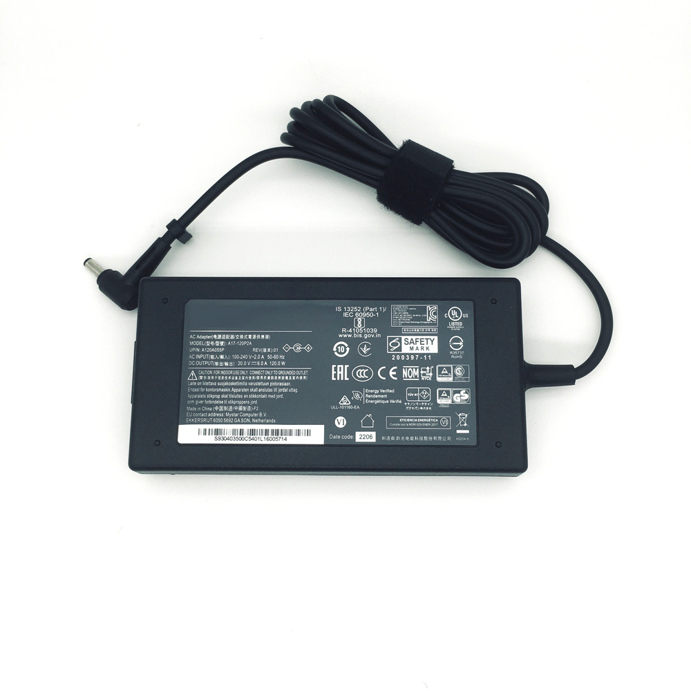 Original 20V 6A 120W AC Adaptor Charger For Chicony MSI Cyborg 15 A12VF-021SG A12VE-024 Laptop Adapter Power Supply Cable