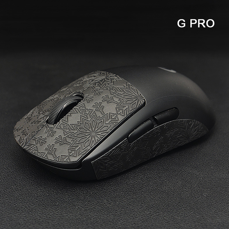 Maus Grip Tape Skate DIY handgemachte Aufkleber rutschfeste Eidechse Haut saugen Schweiß für Logitech G Pro X Superlight GPW Wireless keine Maus: WEISS
