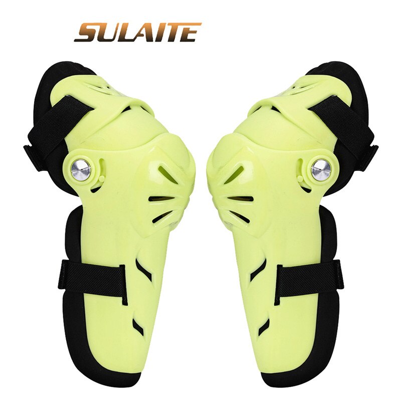 SULAITE 4Pcs Motorcycle MTB Motocross Elbow Pads + Knee Pads Set Guard Motorbike Extreme Sport Protective Gear Protector