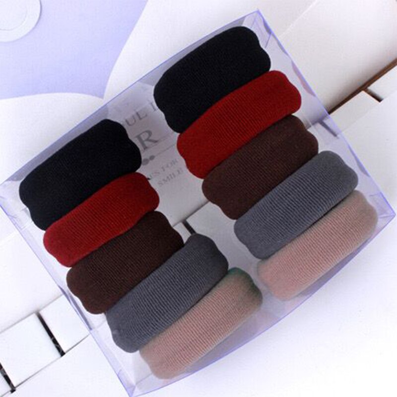 2/5/10 Teile/satz Frauen Mädchen Einfache Feste Breite Scrunchies Gummibänder Dame Weiche Elastische Haarband Weibliche haar Zubehör