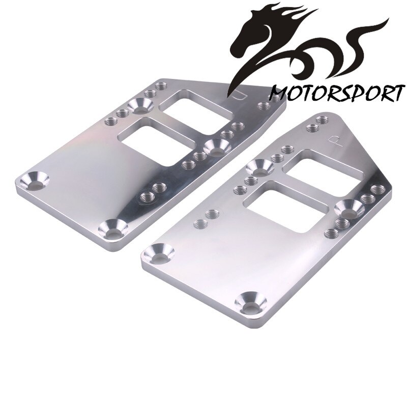 LS Engine Mounts Billet Aluminum LS Swap Kit LS Adapter Plates Kit LS2 LS3 LS6 for Chevelle Camaro Nova