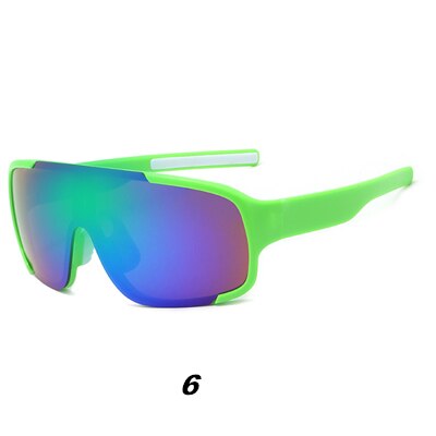 Mtb Racefiets Zonnebril Uv Bescherming Mannen Vrouwen Fietsen Bril Rijden Racing Goggles Bril Voor Fietsen Eyewear 10 Kleuren: 6