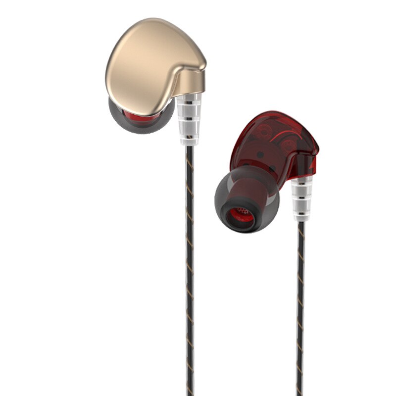 3.5mm- draads oordopjes met microfoon, volumeregeling, stereomuziek, in-ear sportheadset voor smartphones