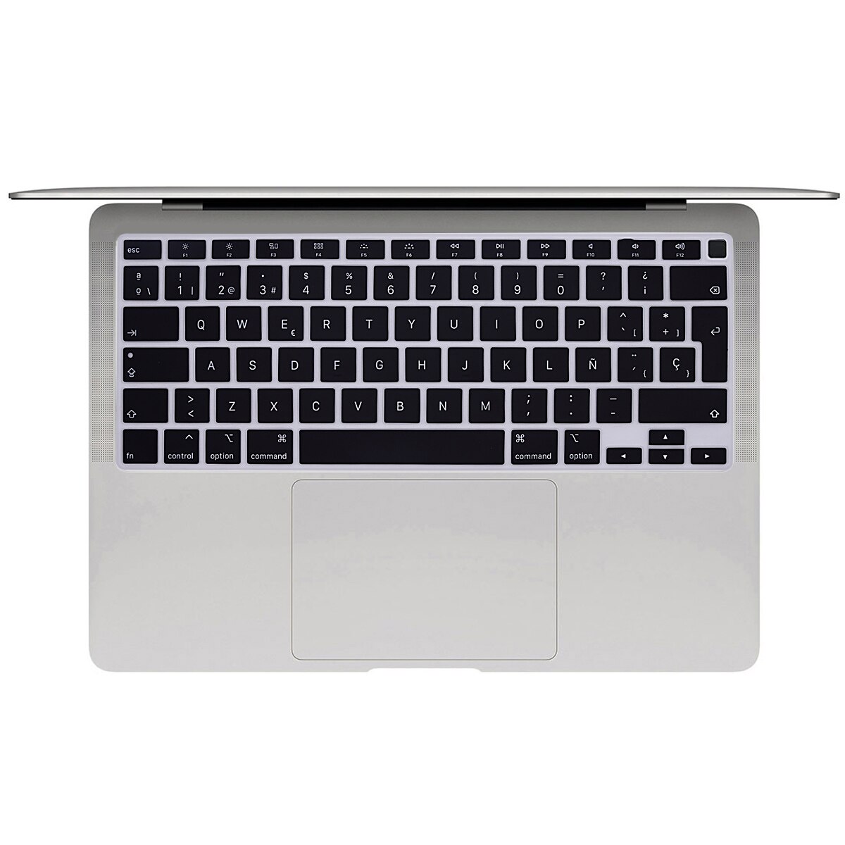 Eu Layout Zacht Voor Macbook Air M1 Chip A2337 Eu Spaans Toetsenbord Cover Silicium Voor Macbook Air 13 2020M1 chip Keyboard Skin
