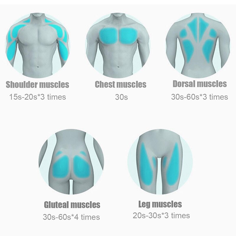 22 Gear Elektrische Massager Percussie Massage Gun Verlichten Spier Pijn Therapie Vibrator Apparaat Met 11 Massager Heads 8000r/Min