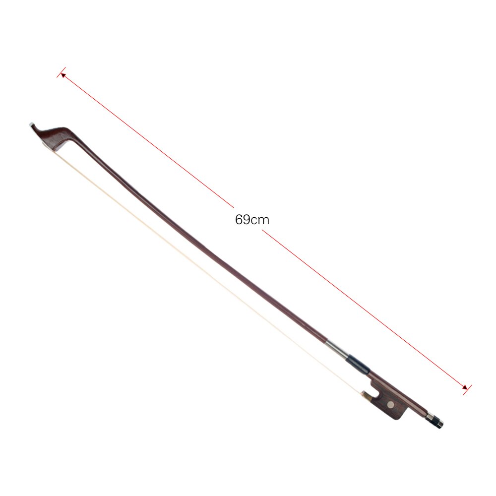 Franse stijl strijkstokken voor contrabas maat 4/4 brazilwood strijkstok paardenhaar strijkstokhaar geweldig evenwichtspunt orkestrale strijkers accessoires