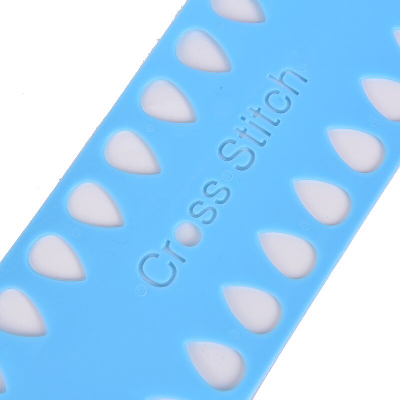 2pcs Plastic Cross Stitch Row Line Board Embroidery Floss Thread Yarn Organizer