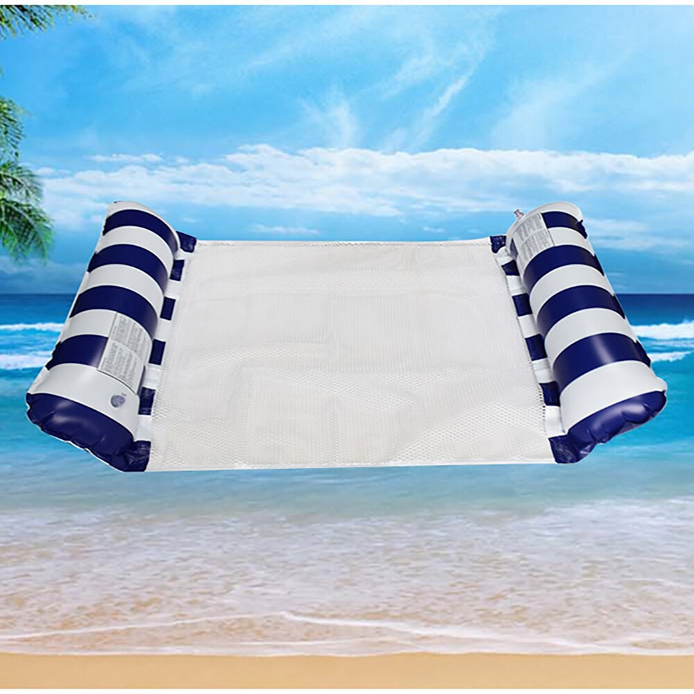 Opblaasbare Drijvende Rij Casual Water Ligstoel Zwembad Lounge Stoel