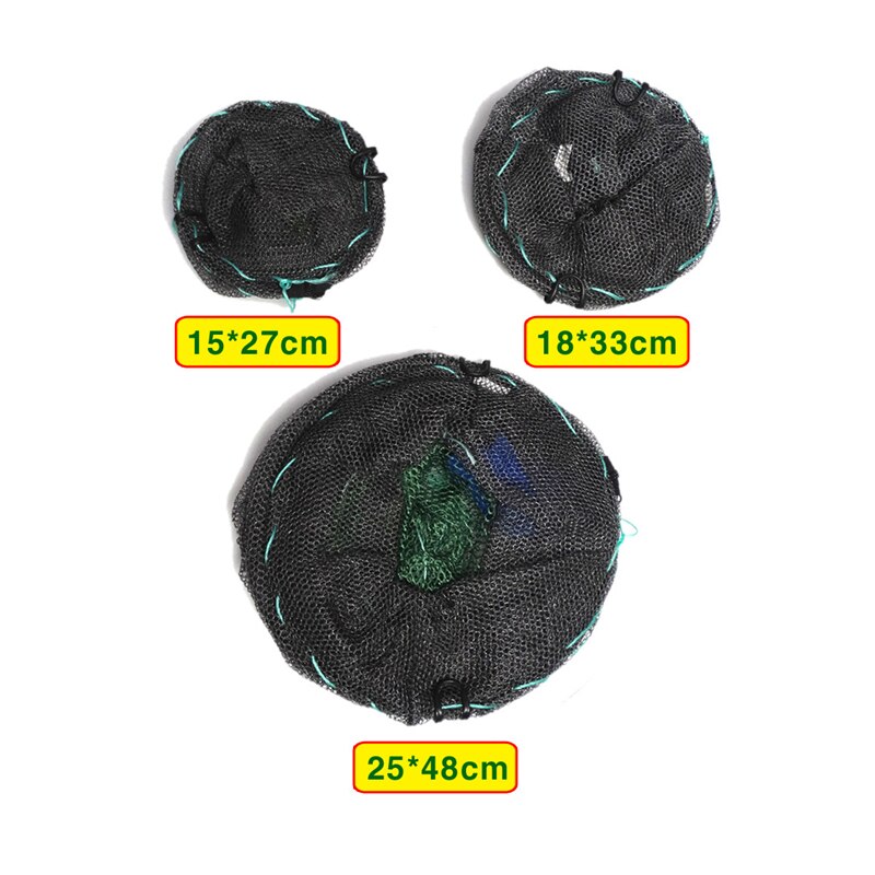 Collapsible Fishing Bait Trap Portable Crab Trap Cast Fishing Net Crawfish Trap Lobster Shrimp Retractable Fishing Net