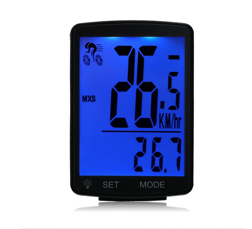 thumbnail: Zilimontt Elektrische Fiets Snelheidsmeter | LCD Display | 24-60V Compatibel | Waterdicht | Zwart