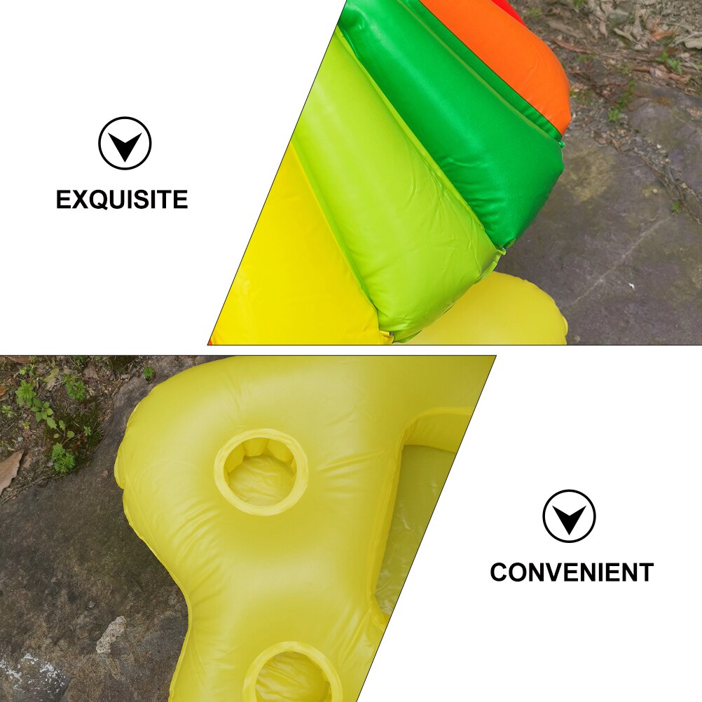 1Pc Inflatable Drink Float Floating Drink Tray Water Fruit Service Bar