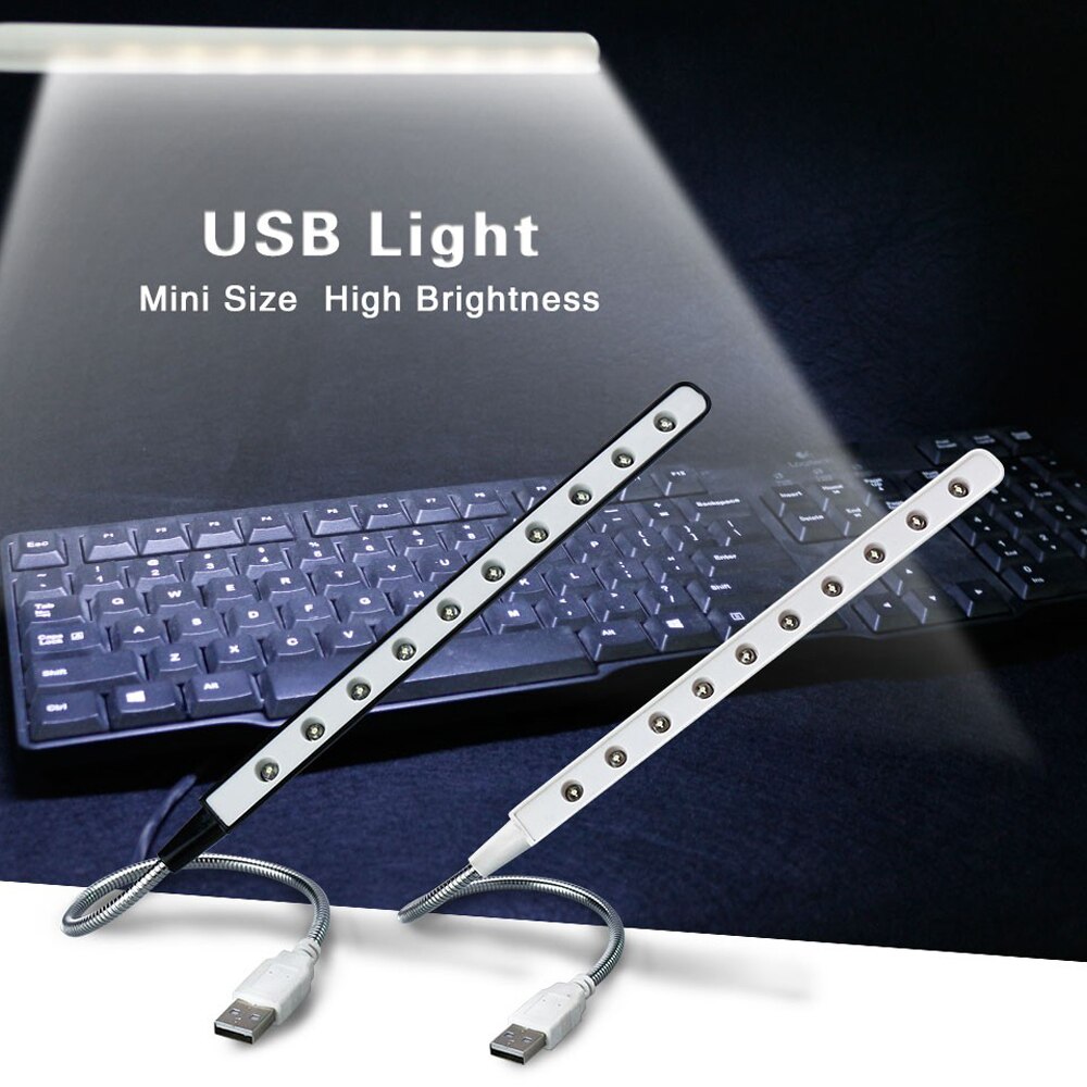 Mini Usb Led Boek Licht Leeslamp Flexibele Usb Lamp Bureau Tafel Lampen Voor Pc Notebook Power Bank Kind Student leeslamp