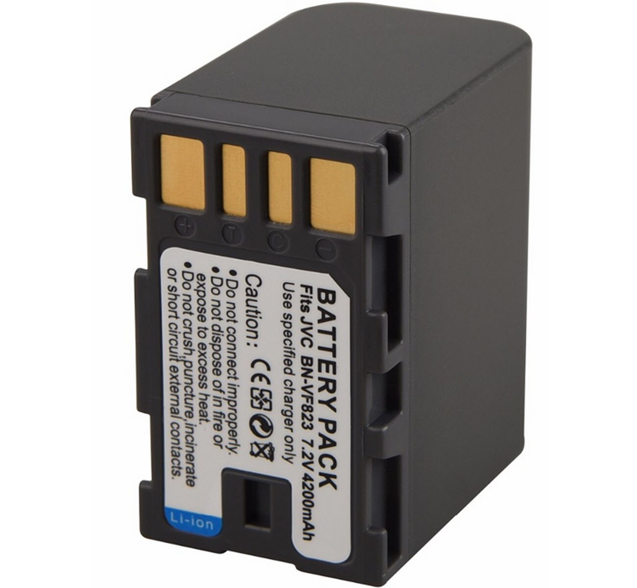 Paquete de baterías para JVC GY-HM70, GY-HM70E, GY-HM100, HM100E, GY-HM150, HM150E, GY-HM170, HM170E, GY-HM180, GY-HM180E videocámara