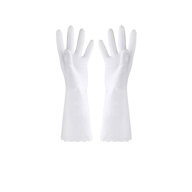Guantes para lavar platos de látex de goma, guantes impermeables, ultrafinos y gruesos suministros de limpieza para tareas del hogar Cocina