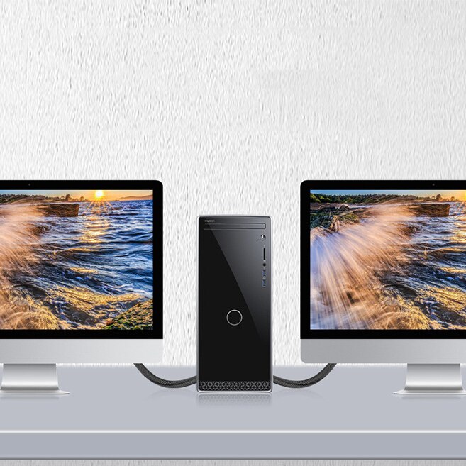 HDMI 2.1 Cables 8K 60Hz 48Gbps 4K HDMI to HDMI Cable Video Cord for Amplifier TV Multimedia Interface(1M)