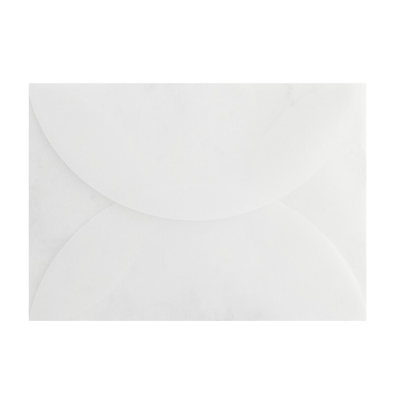 40pcs/lot Semi-transparent Sulfuric Acid Paper Envelopes For DIY Postcard /Card Storage, Wedding Invitation, Packing