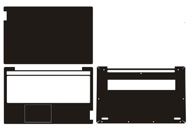 Laptop Carbon Fiber Vinyl Skin Sticker Cover For Lenovo Ideapad 5 15” )