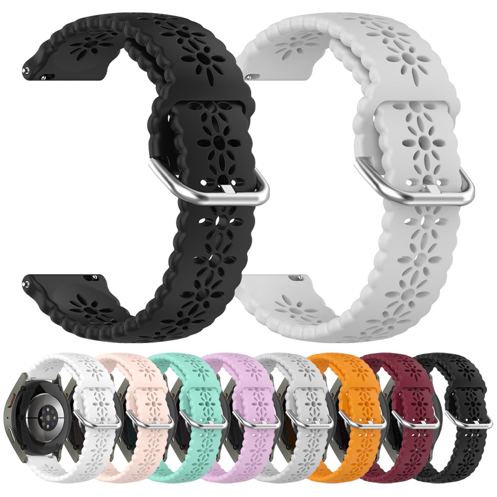 Silikonrem til fossil gen 6 44mm gen 6 gen 5 5e/ gen 5 lte 45mm rem, erstatning til armbånd 20mm 22mm pustende tilbehør