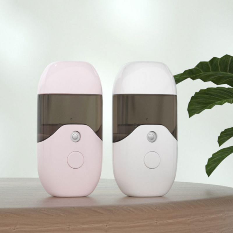 50ml Mini Electric Automatic Alcohol Sprayer Humidification USB Rechargeble Portable Alcohol Dispenser for Hand Disinfection