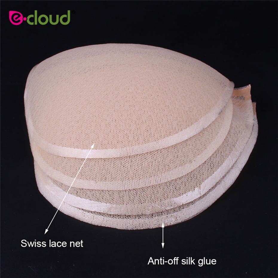 DIY Wide Gap Mono Net Top Front U Part Weaving Wig Cap Net Foundation Base Cap by Wig Base Tools Wig Net